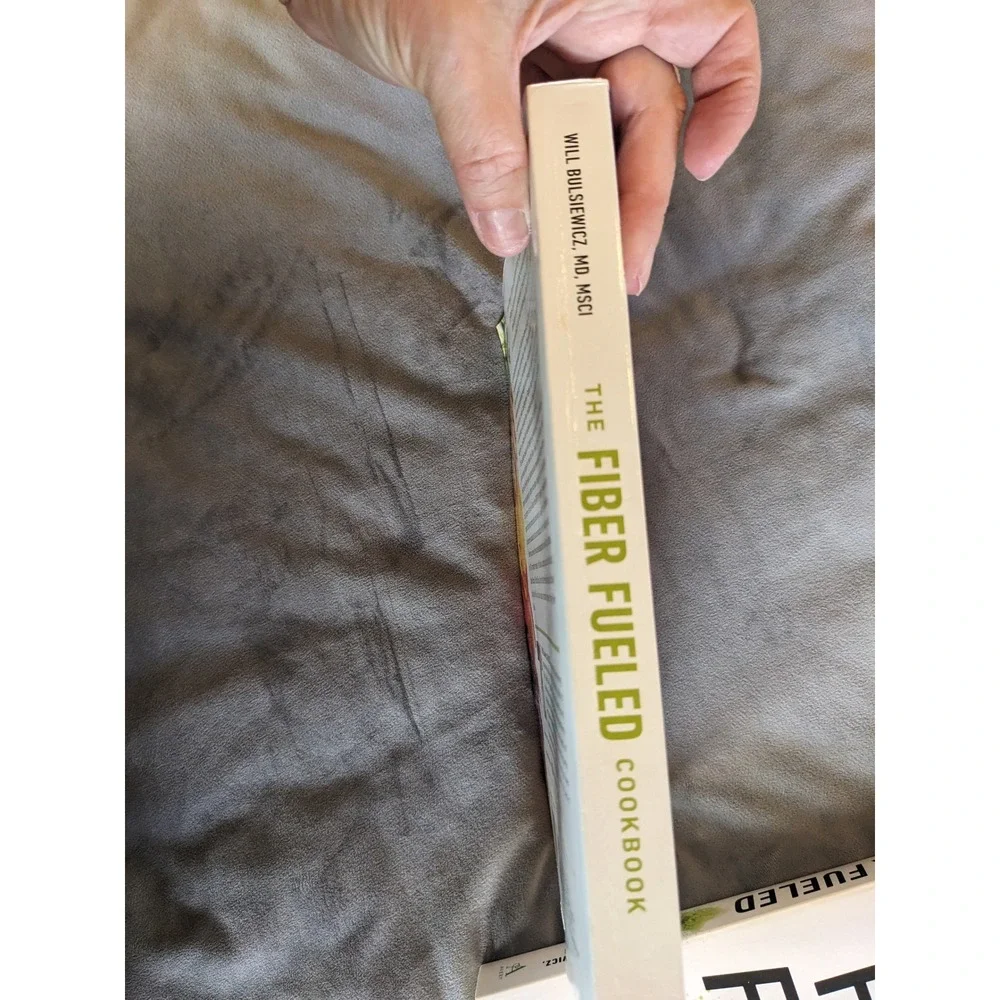 Fiber Fueled & Fiber Fueled Cookbook Will Bulsiewicz MD Gut Health 2 Book Set